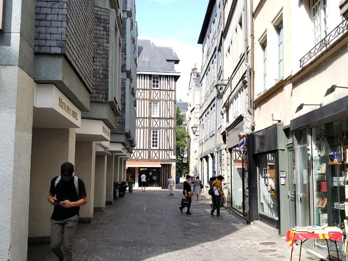 Appart Rouen Centre Acomodação com café da manhã Exterior foto