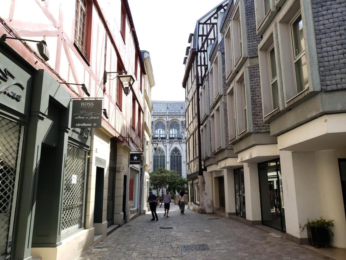 Appart Rouen Centre Acomodação com café da manhã Exterior foto